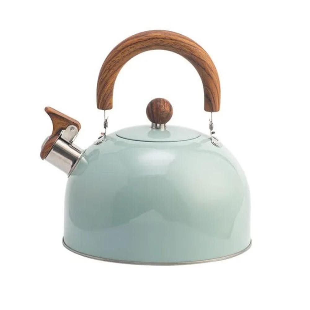 Bouilloire sifflante en inox pour plaque de cuisson, 3 L