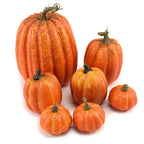 Citrouilles artificielles en mousse, lot de 7