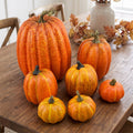 Citrouilles artificielles en mousse, lot de 7
