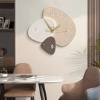 Horloge murale silencieuse de style scandinave, 3 motifs