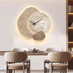 Horloge murale silencieuse de style scandinave, 3 motifs