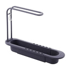 Organiseur d’évier extensible avec porte-torchon